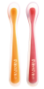 Piyo Piyo Saffty Silicone Spoon - Red & Yellow