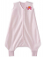 HALO Big Kids SleepSack Wearable Blanket M-Fleece Pink Elephant TOG 1.0