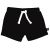 Whistle & Flute Bamboo Drawstring Shorts-Black