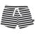 Whistle & Flute Bamboo Drawstring Shorts - Striped 