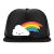 Whistle & Flute Kawaii Rainbow Snapback Trucker Cap SMALL