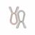 Zoli Bunny Teethers - Blush Ash 6m+