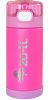 Zoli Pow Squeak Insulated Stainless Straw Drink Bottle 10oz/300ml - Pink