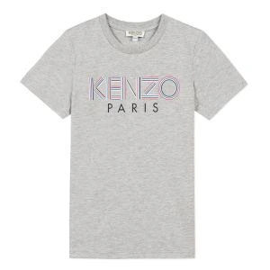 Kenzo Sport Line Logo JB 1 T-shirt - Marl Grey 8A