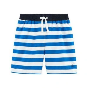 Petit Bateau De Plage Bathing Short Blue/White