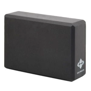 Halfmoon 4in Foam Yoga Block (Charcoal)