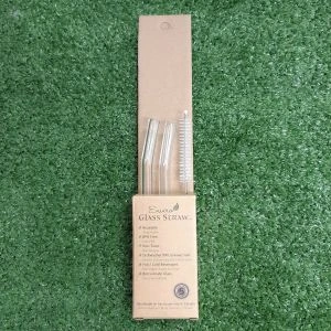 Enviro Glass Straw Bent Combo 9.5x6inch