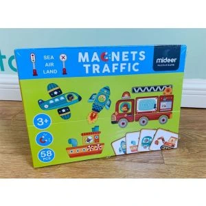Mideer Magnets Traffic 3Y+ 58pcs