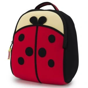 DabbaWalla Machine Washable Preschool Backpack - Cute As A Bug