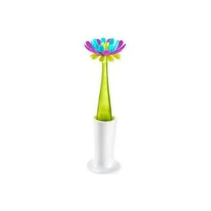 boon FORB Silicone Brush and Soap Dispensing Bottle Brush