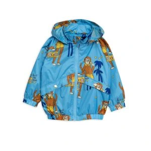 Mini Rodini Cool Monkey Sporty Jacket - Light Blue