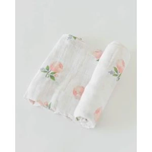 Little Unicorn Organic Cotton Muslin Swaddle Single Watercolor Rose