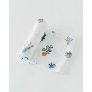 Little Unicorn Cotton Muslin Swaddle Single Prickle Pots