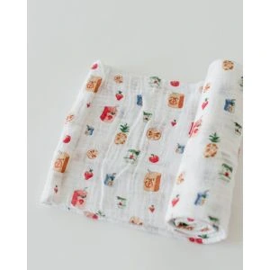 Little Unicorn Cotton Muslin Swaddle Single Juice Box
