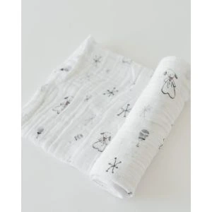 Little Unicorn Cotton Muslin Swaddle Single Lamby