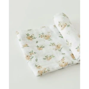 Little Unicorn Cotton Muslin Quilt Big Kid Embroidosaurus