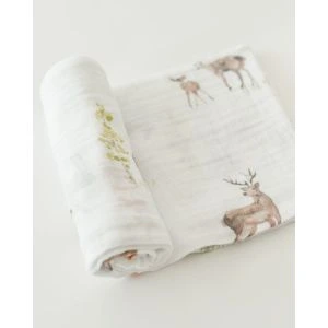 Little Unicorn Cotton Muslin Swaddle Single Oh Deer