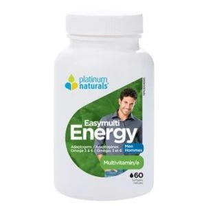 Platinum Naturals EasyMulti Energy Men 60 Softgels