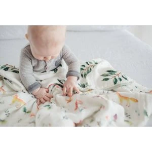 Loulou Lollipop Deluxe Muslin Quilt Woodland Gnome