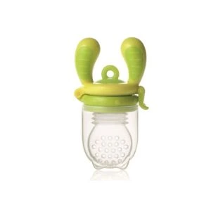 Kidsme 2-in-1 Silicone Oval Feeding System - Green