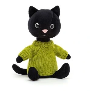 Jellycat Knitten Kitten Lime