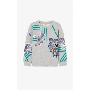 Kenzo Crazy Jungle Junior Boy Good Marl Grey