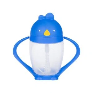 Lollaland Lollacup Straw Cup Brave Blue 10oz 296ml