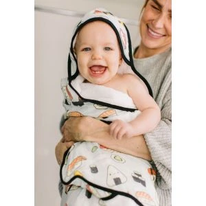 Loulou Lollipop Hooded Towel Sushi
