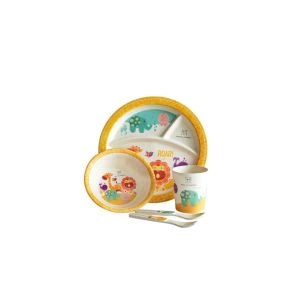 Marcus & Marcus Bamboo Fibre Dining Set 5 Pieces