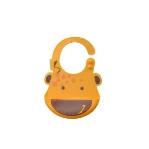 Marcus & Marcus Silicone Baby Bib - Lola the Giraffe