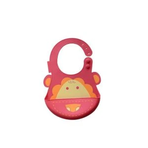 Marcus & Marcus Silicone Baby Bib - Marcus the Lion