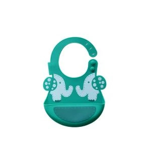 Marcus & Marcus Silicone Baby Bib - Ollie the Elephant