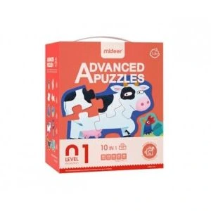 Mideer Advanced Puzzles Level 1 - Animals 1.5+