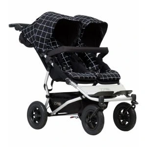 Mountain Buggy Duet V3 Double Stroller - Grid **DEMO**