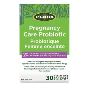 Flora Pregnancy Care Probiotic 2 Billion 30 Vcaps