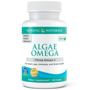 Nordic Algae Omega 3 650mg 60Sgels