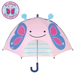 Skip Hop Zoobrella Little Kid Umbrella - Butterfly
