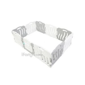 iFam Shell Baby Room - Gray 4Ea+White 5Ea+Door 1Ea