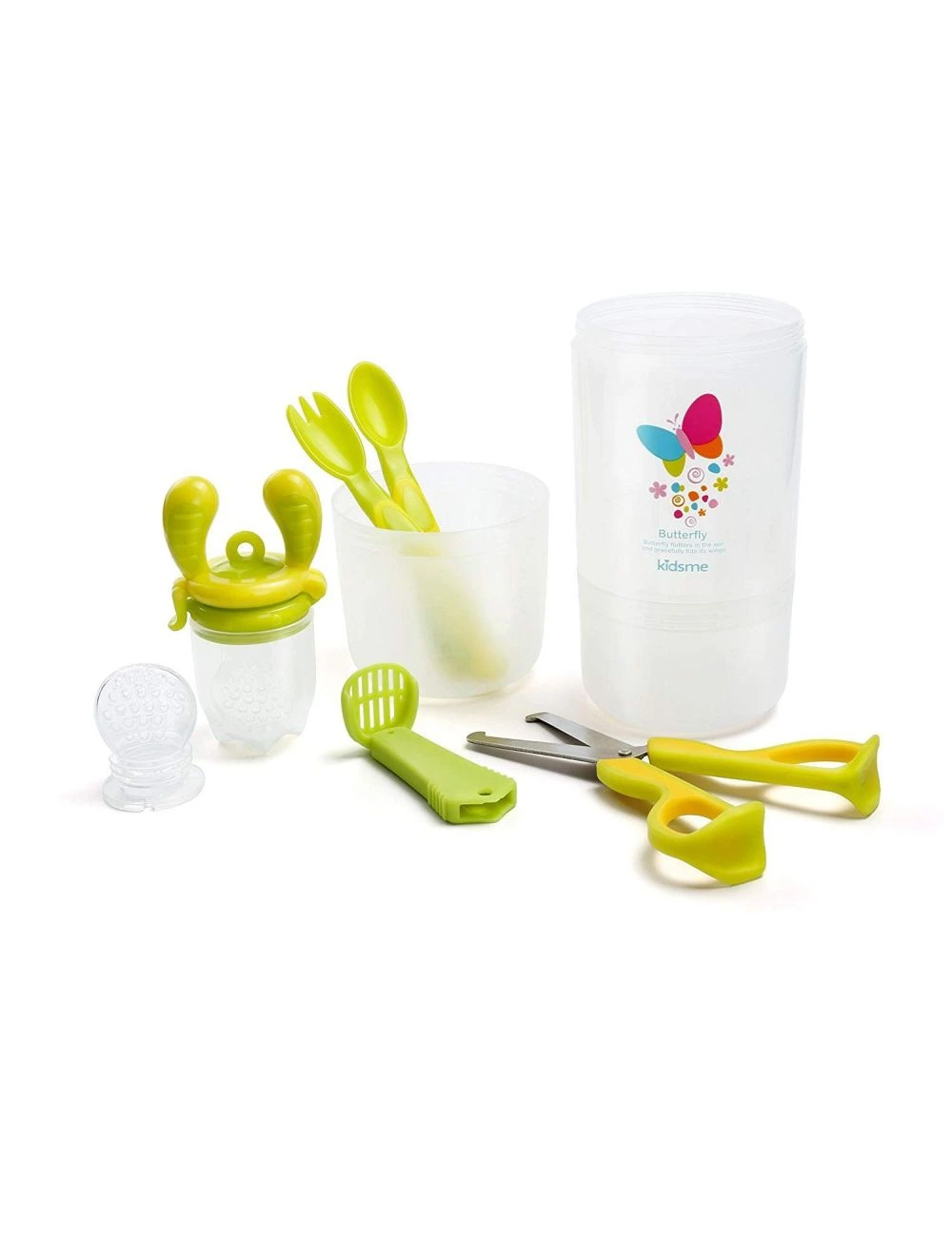 Kidsme Baby Travel Easy Set Lime