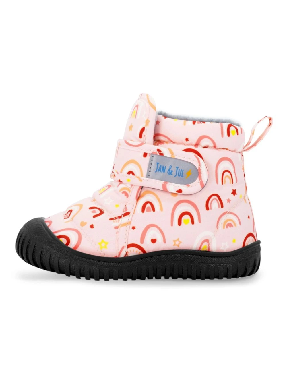 Jan Jul Kids Insulated Ankle Boots Pink Rainbow US 5
