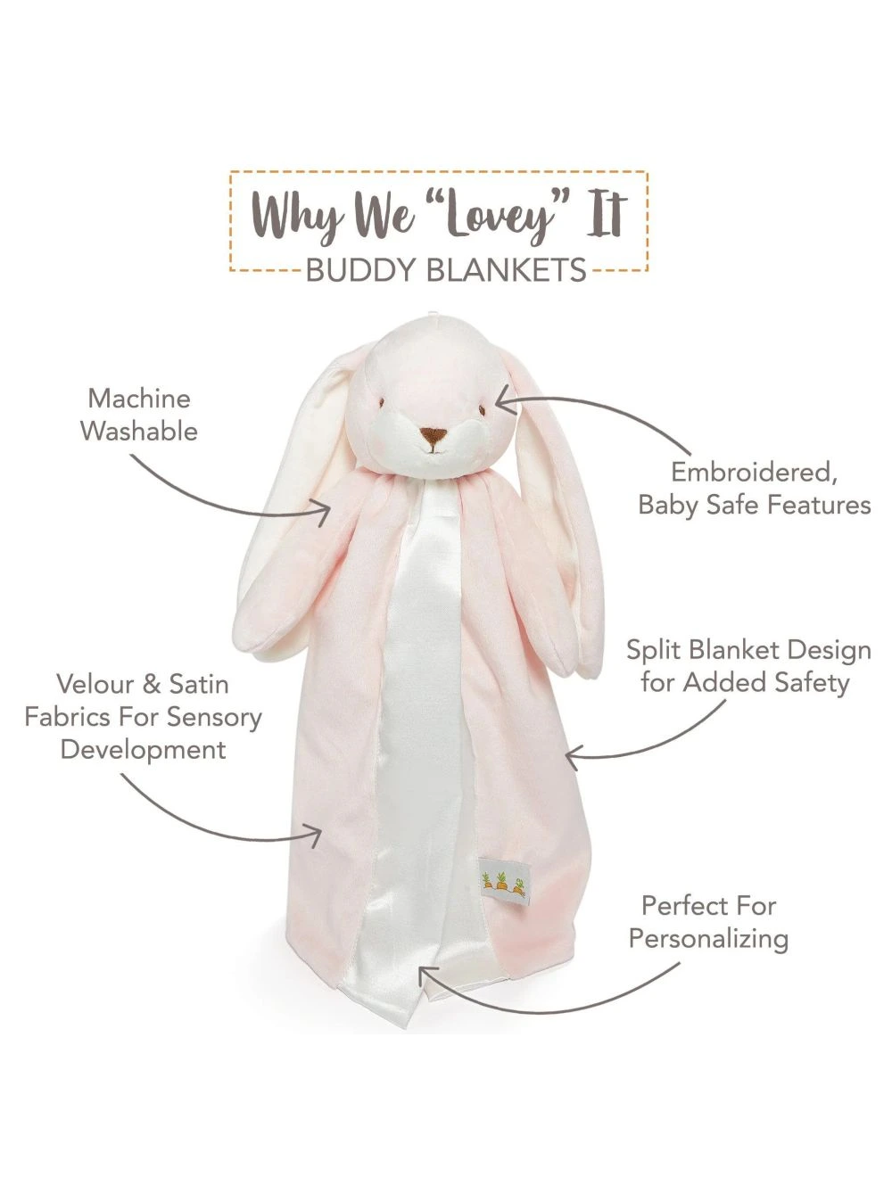Bunnies by the bay lovey clearance