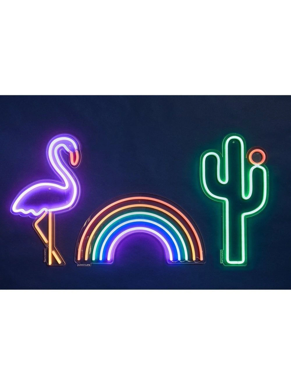 SunnyLife Cactus Neon LED Wall Large USA