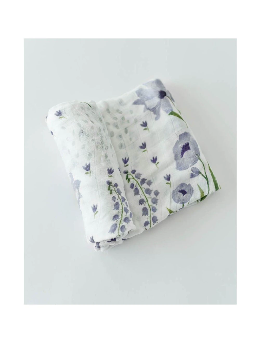 Blue muslin swaddle clearance