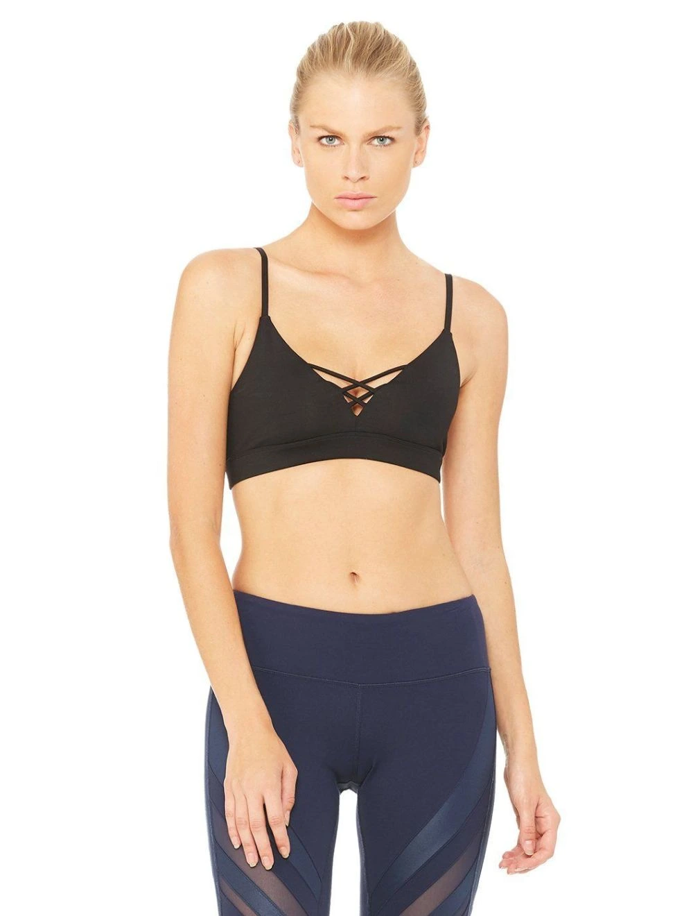 Alo Yoga Interlace Bra Black XS