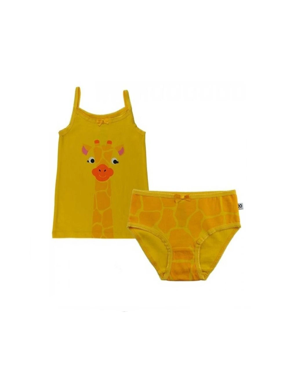 Zoocchini Organic Girls Cami Underwear Set Giraffe 5T 6T